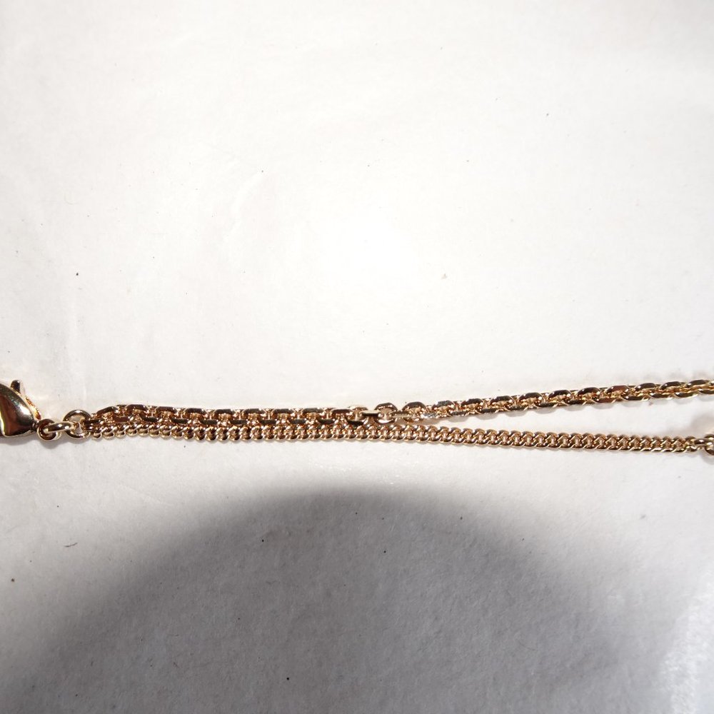 Dior Gold CD Logo Star Crystal Bracelet - Picture 9 of 12